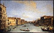 Giovanni Antonio Pellegrini Veduta del Canal Grande oil painting